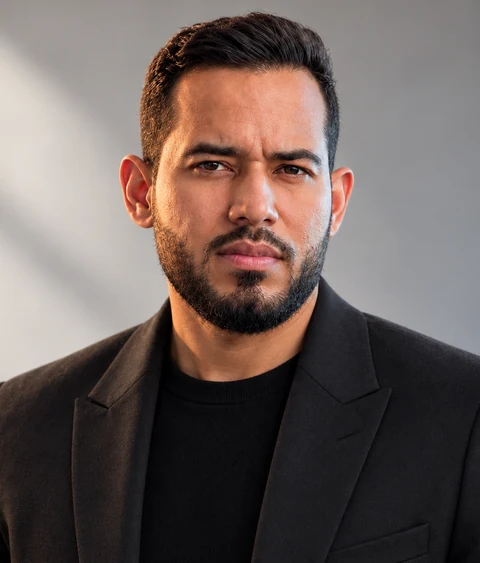 Retrato de Rainier Ramos, fundador da KRONEX